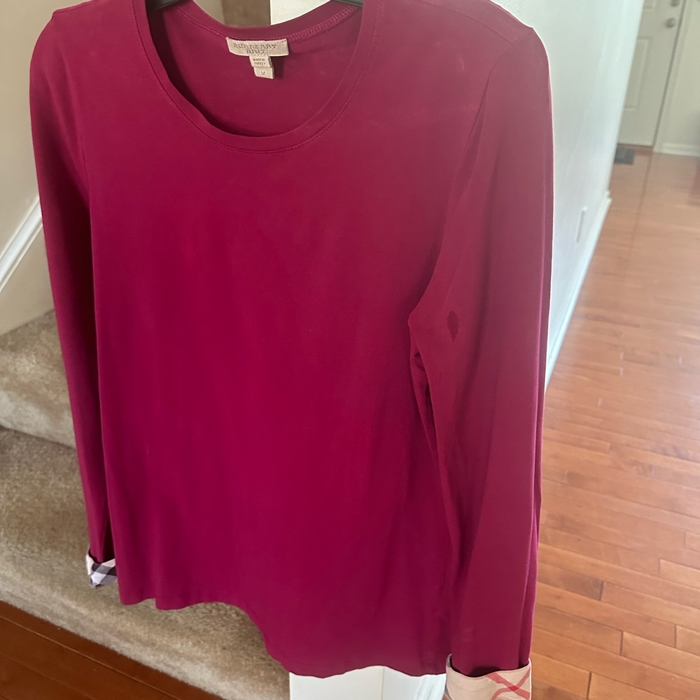 Burberry light weight shirt -long sleeve